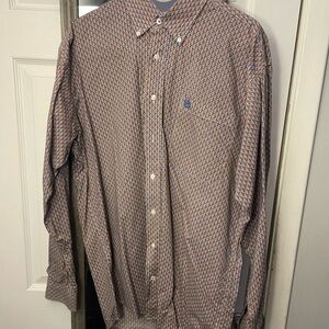 Men's Cinch Large long sleeve button down shirt